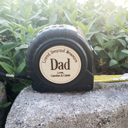  Loved Beyond Measure, Personalized Tape Measure for Dad