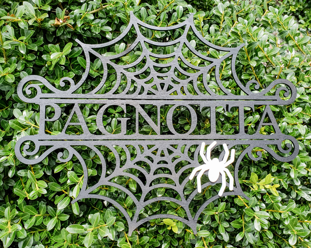 Halloween Spider Web Door Hanger