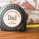  Loved Beyond Measure, Personalized Tape Measure for Dad