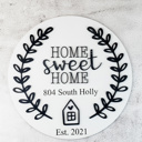  Home Sweet Home Address Sign