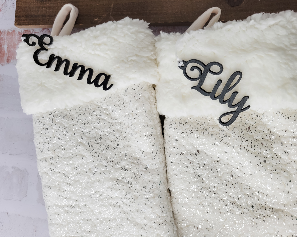 Personalized Stocking Name Tags