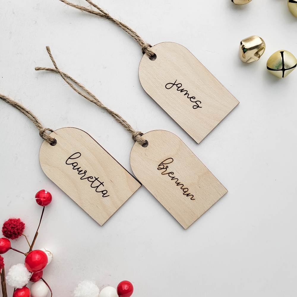 Stocking Name Tags