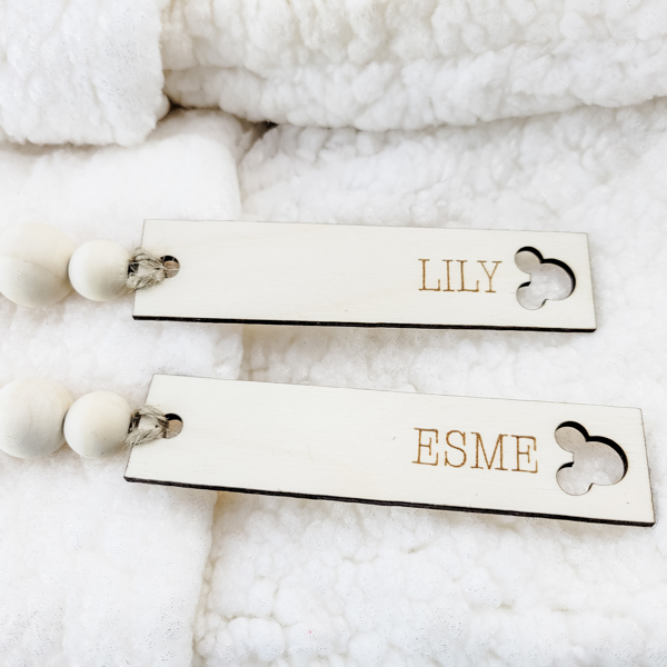 Personalized Stocking Name Tags