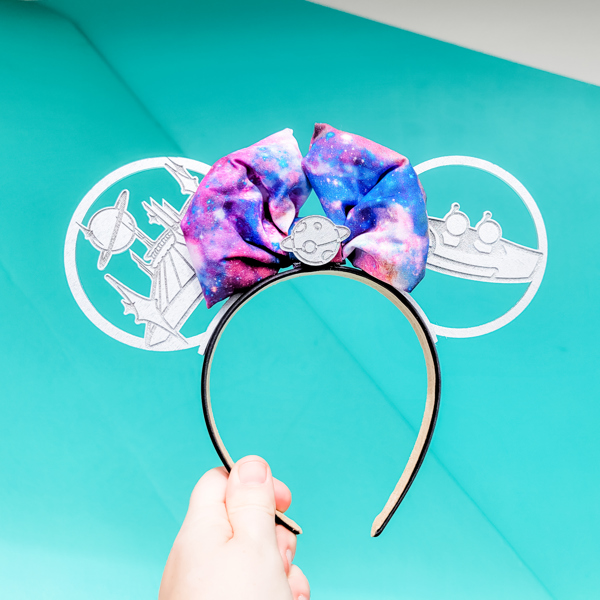 Space Mountain Ears Minnie Ears Headband