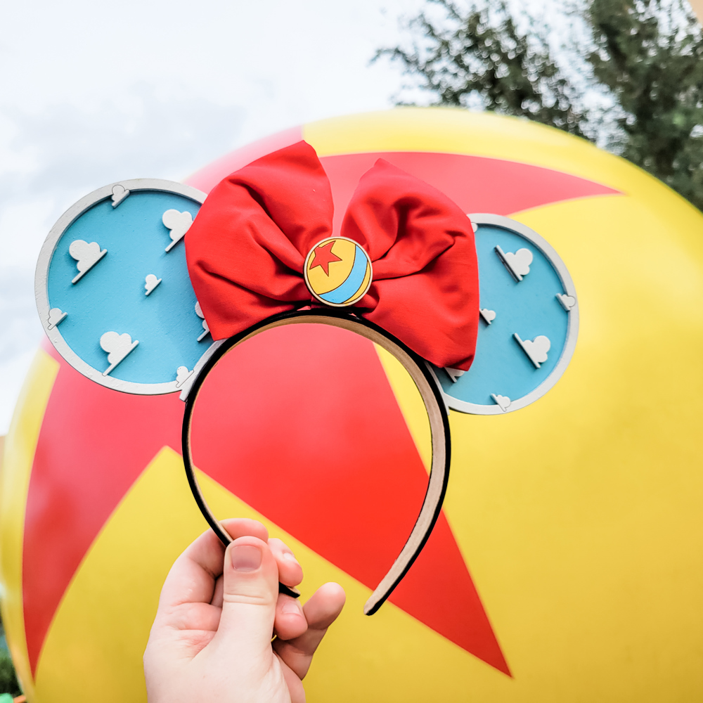 Andy's Wallpaper Minnie Ears Headband, Toy Story Inspired