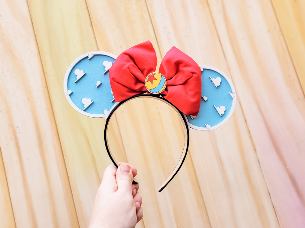 Andy's Wallpaper Minnie Ears Headband, Toy Story Inspired