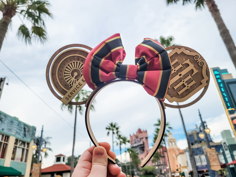 Hollywood Tower Hotel Minnie Ears Headband