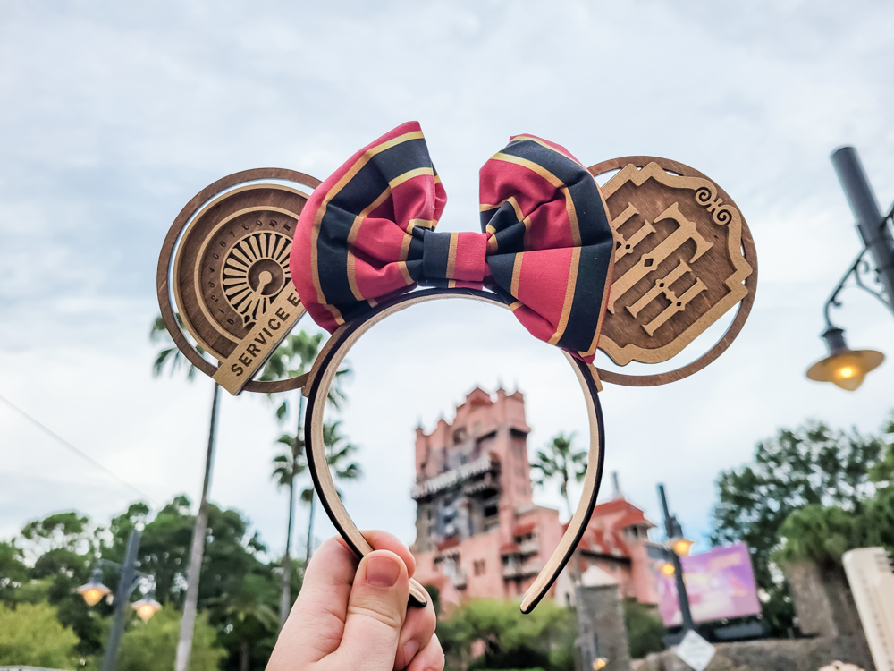 Hollywood Tower Hotel Minnie Ears Headband