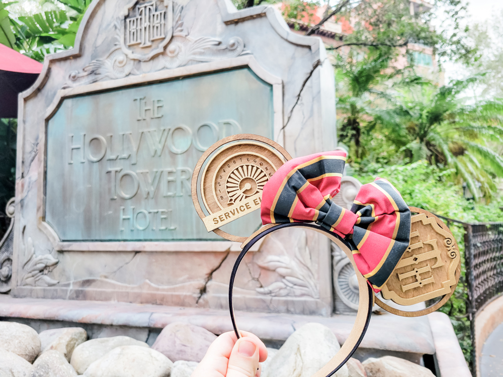 Hollywood Tower Hotel Minnie Ears Headband