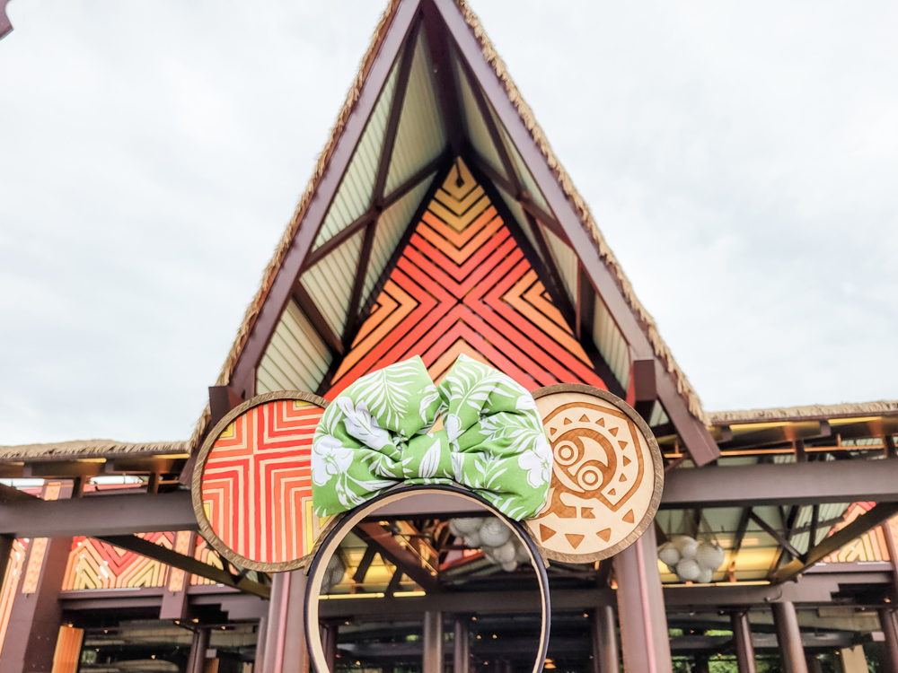 Polynesian Minnie Ears