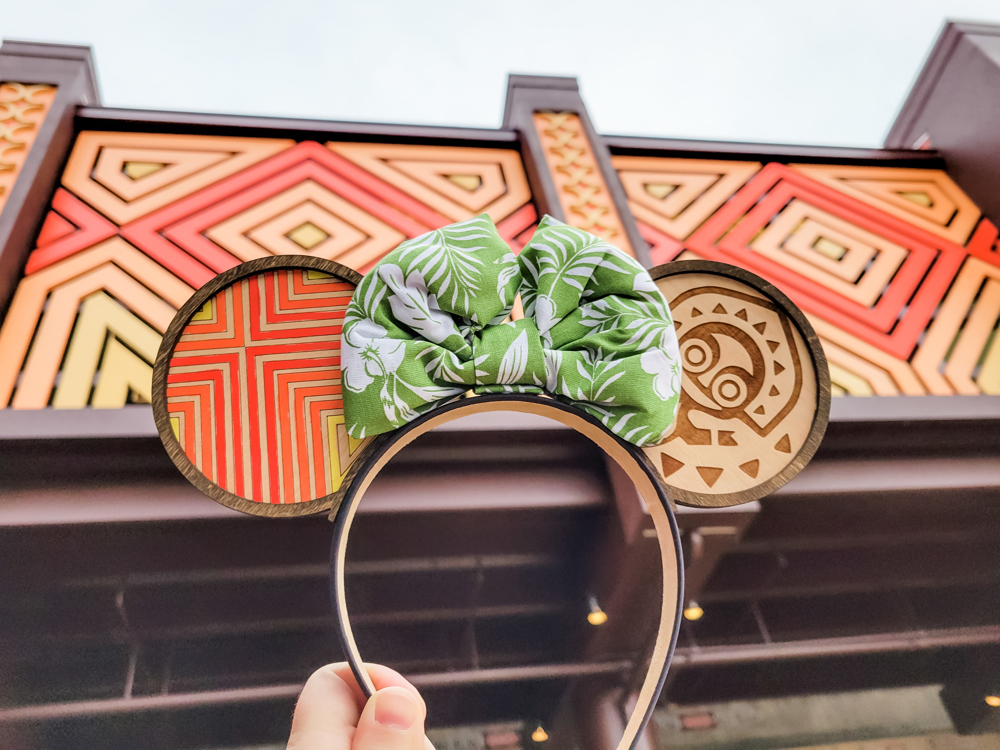 Polynesian Minnie Ears