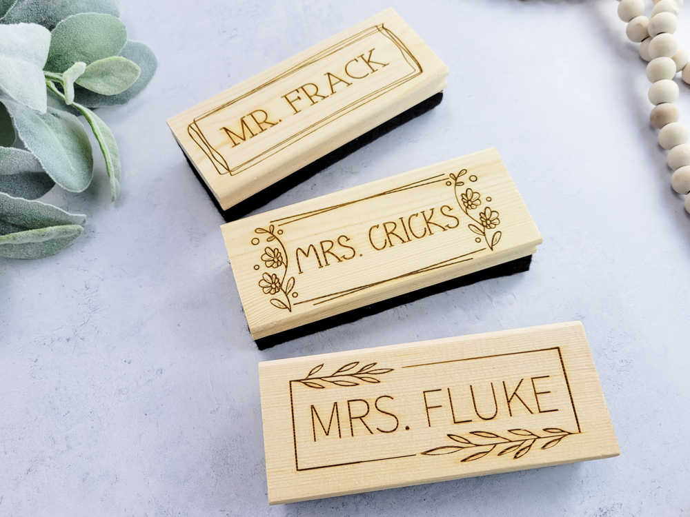 Personalized Dry Eraser, Teacher Gift