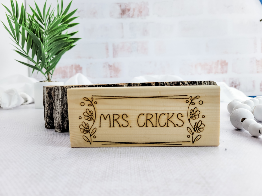 Personalized Dry Eraser, Teacher Gift