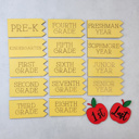 3-piece Personalized Back to School Sign, Interchangeable Back to School Sign, First Day of School Photo Prop