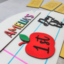 3-piece Personalized Back to School Sign, Interchangeable Back to School Sign, First Day of School Photo Prop