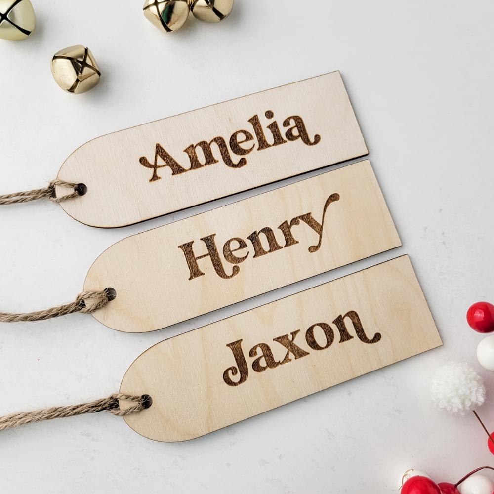 Stocking Name Tags