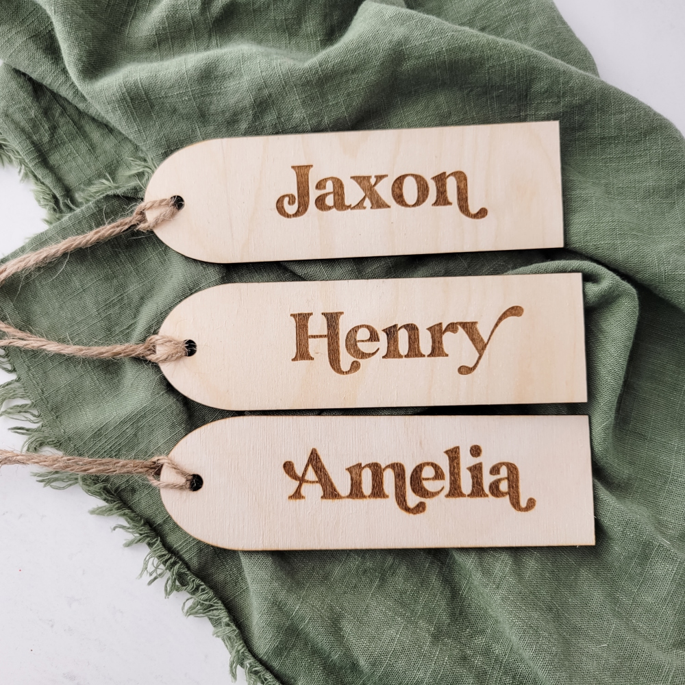 Stocking Name Tags