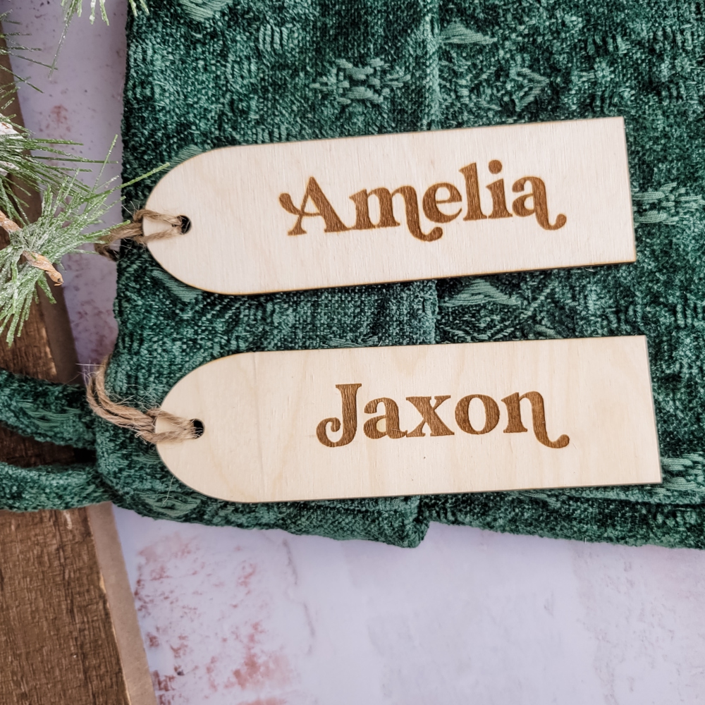 Stocking Name Tags