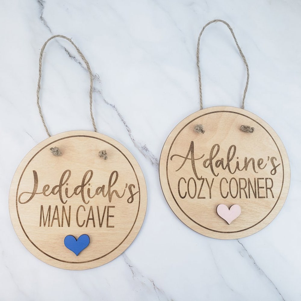 Personalized Nursery Door Hanger