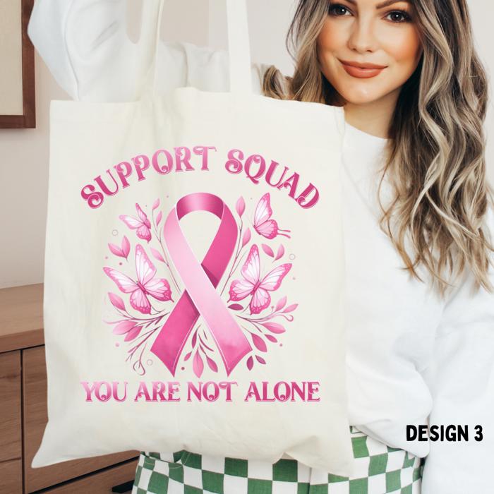 Breast Cancer Fighter Tote Bag