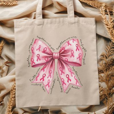 Breast Cancer Fighter Tote Bag