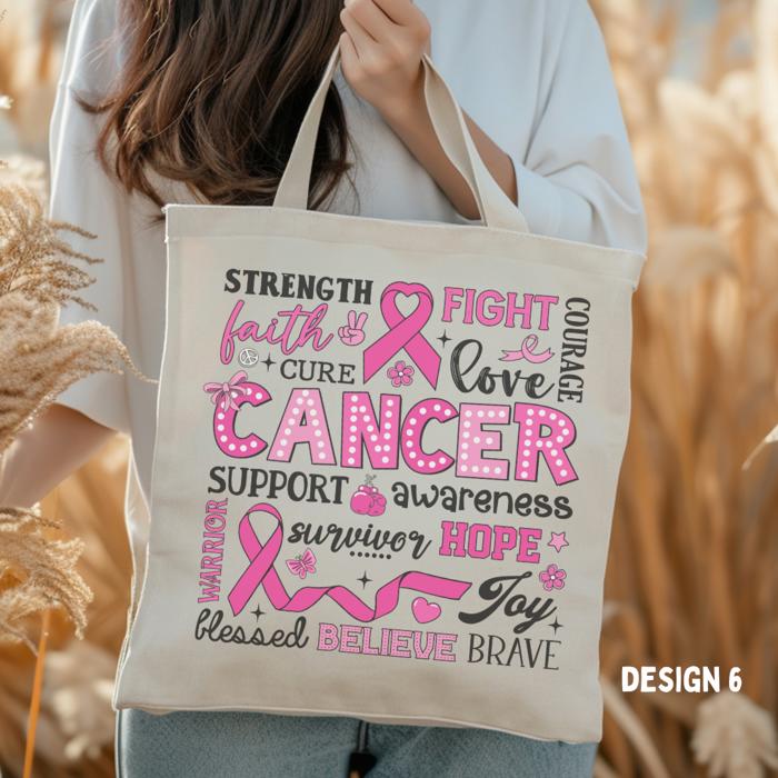 Breast Cancer Fighter Tote Bag