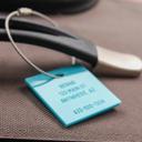  Personalized Acrylic Luggage Tag