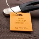  Personalized Acrylic Luggage Tag