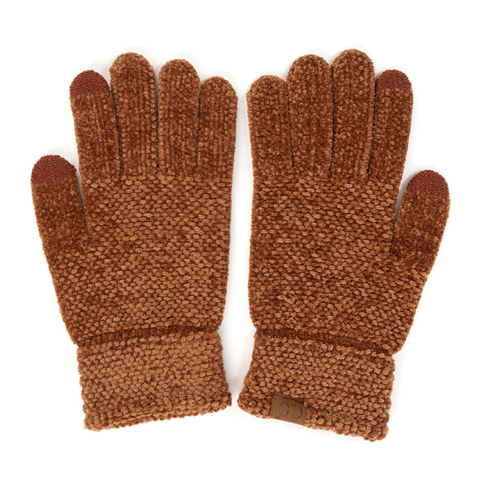 C.C® Chenille Women Unisex Touchscreen Gloves by Truly Contagious