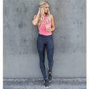 Navy - X-Large (Fits Pant Size 10-13) Moto Leggings (Truly Contagious)