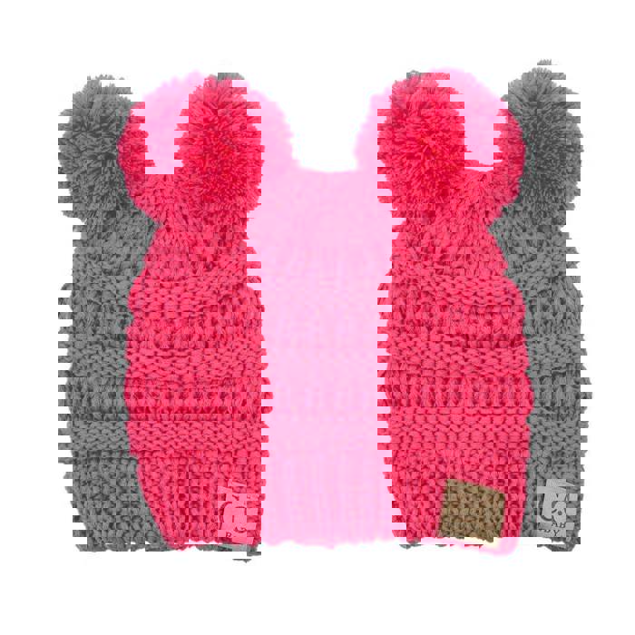 C.C® Baby Beanie Yarn Pom Pom Hats by Truly Contagious
