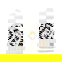 White | Ages 1-5 C.C® Beanie Baby & Kids Size Southwestern Print Accessories Hats by Truly Contagious