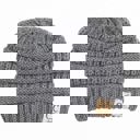 Light Melange Grey | Newborn - 12 Month C.C® Beanie Baby Soft Acrylic Hats by Truly Contagious
