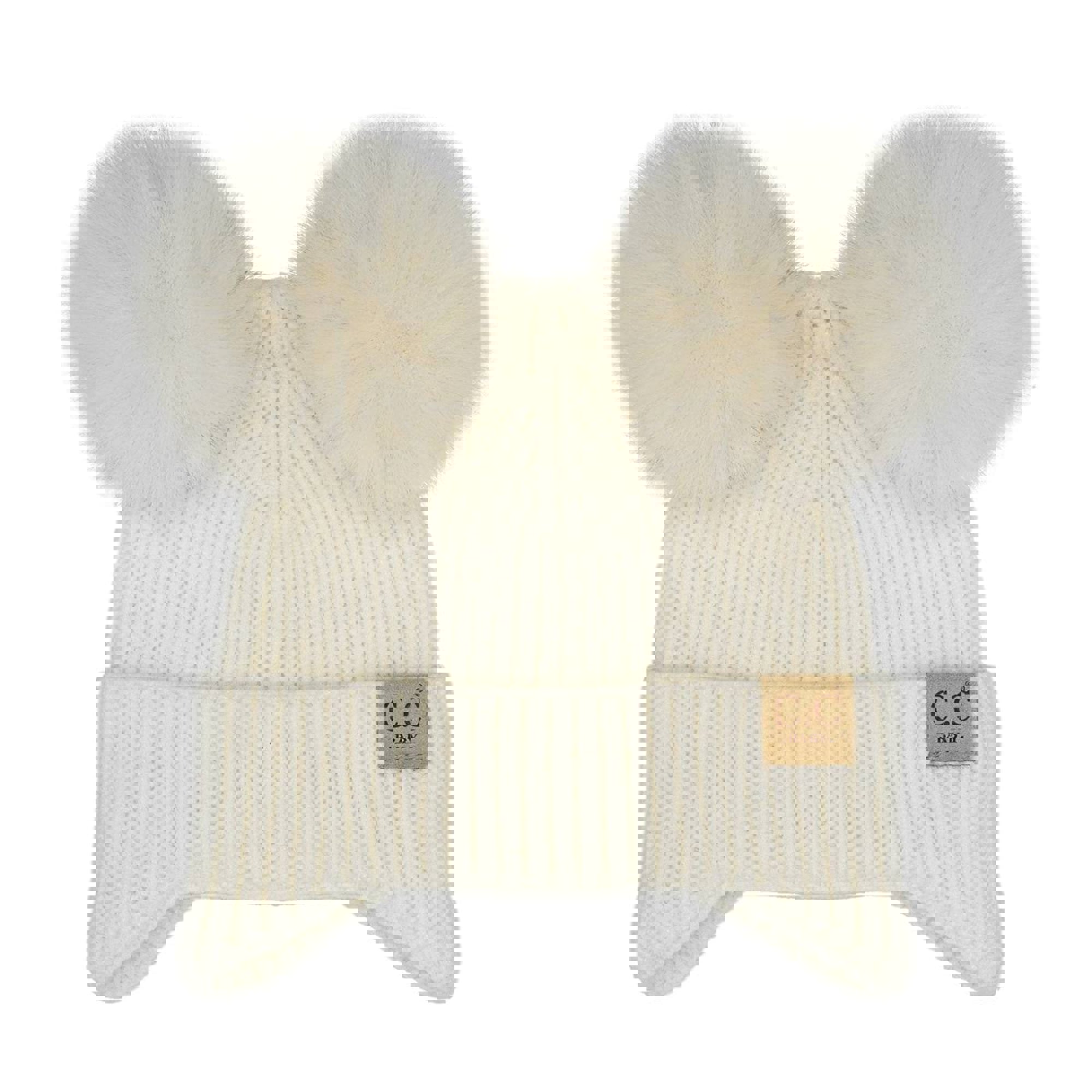C.C® Baby Beanie Toasty Ear Flap Pom Hats by Truly Contagious Jane