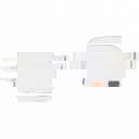 White C.C® Brand Adjustable Belt Bag Fanny Pack Unisex by Truly Contagious