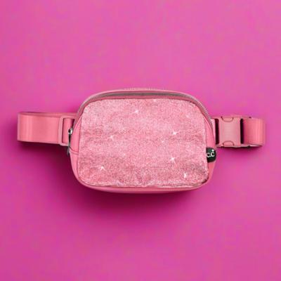 C.C® Brand Rhinestone Fanny Pack -Cross Body Bag by Truly Contagious
