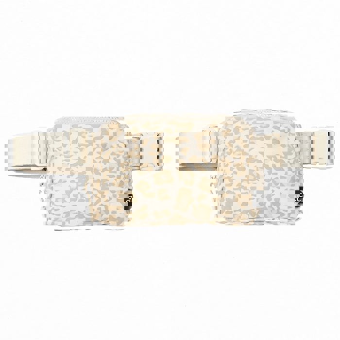 C.C® Leopard Pattern Belt Bag Fanny Pack by Truly Contagious