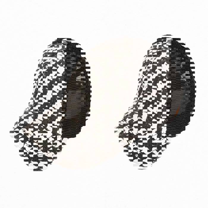 C.C® Checkered Ponytail Hats Criss Cross Style Women Cap by Truly Contagious