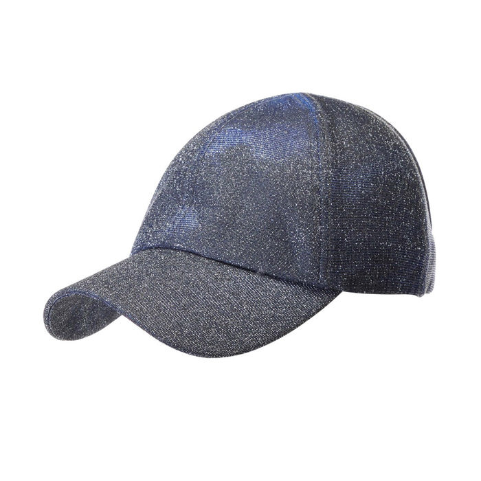 C.C® Pony Cap Metallic Stretch with Comfort Fit by Truly Contagious