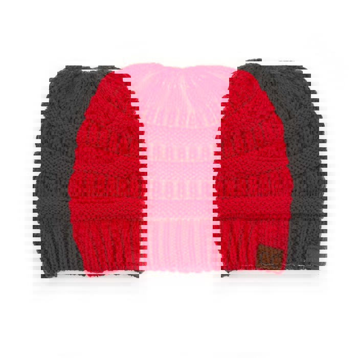 C.C® Beanie Criss-Cross Pony Hats by Truly Contagious