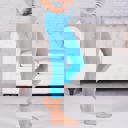 Aqua - Pant Size 0-8 Capri Leggings | Casual and Workout ( Sofra - Mopas - New Mix - Kathy - Colorful - Anita )