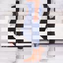Navy - Pant Size 0-8 Capri Leggings | Casual and Workout ( Sofra - Mopas - New Mix - Kathy - Colorful - Anita )