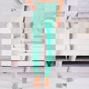 Mint - Pant Size 0-8 Comfy Non-Lined Leggings - Lightweight Perfect Fit