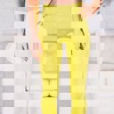 Yellow - Pant Size 0-8 Comfy Non-Lined Leggings - Lightweight Perfect Fit
