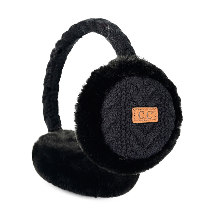 C.C® Cable Knit Earmuffs by Truly Contagious