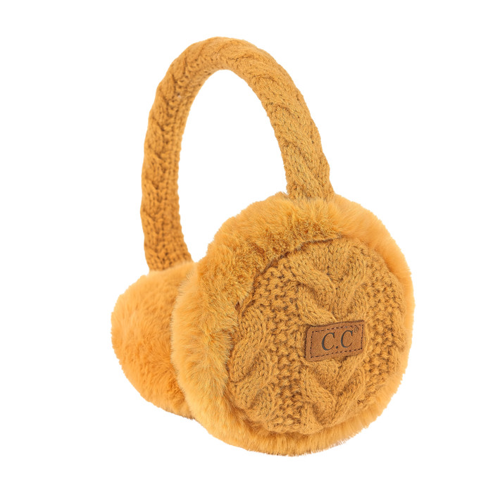 C.C® Cable Knit Earmuffs by Truly Contagious
