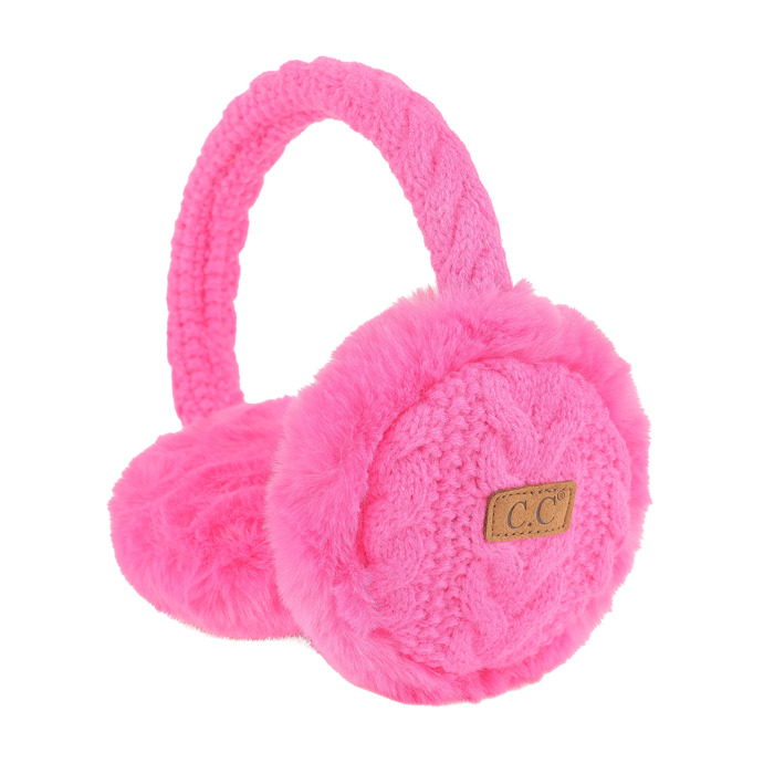 C.C® Cable Knit Earmuffs by Truly Contagious