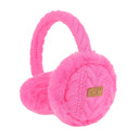 Hot Pink C.C® Cable Knit Earmuffs by Truly Contagious