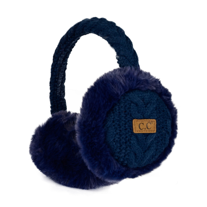 C.C® Cable Knit Earmuffs by Truly Contagious