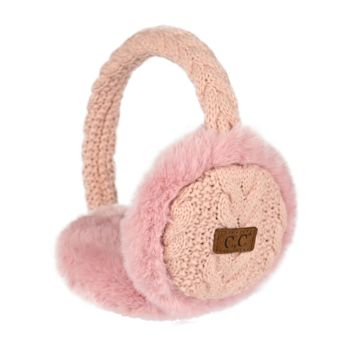 C.C® Cable Knit Earmuffs by Truly Contagious